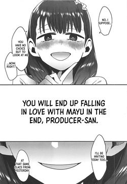 (COMIC1☆13) [Diamond Dust (wm)] Anata wa Mayu no (THE IDOLM@STER CINDERELLA GIRLS) [English] — page 21