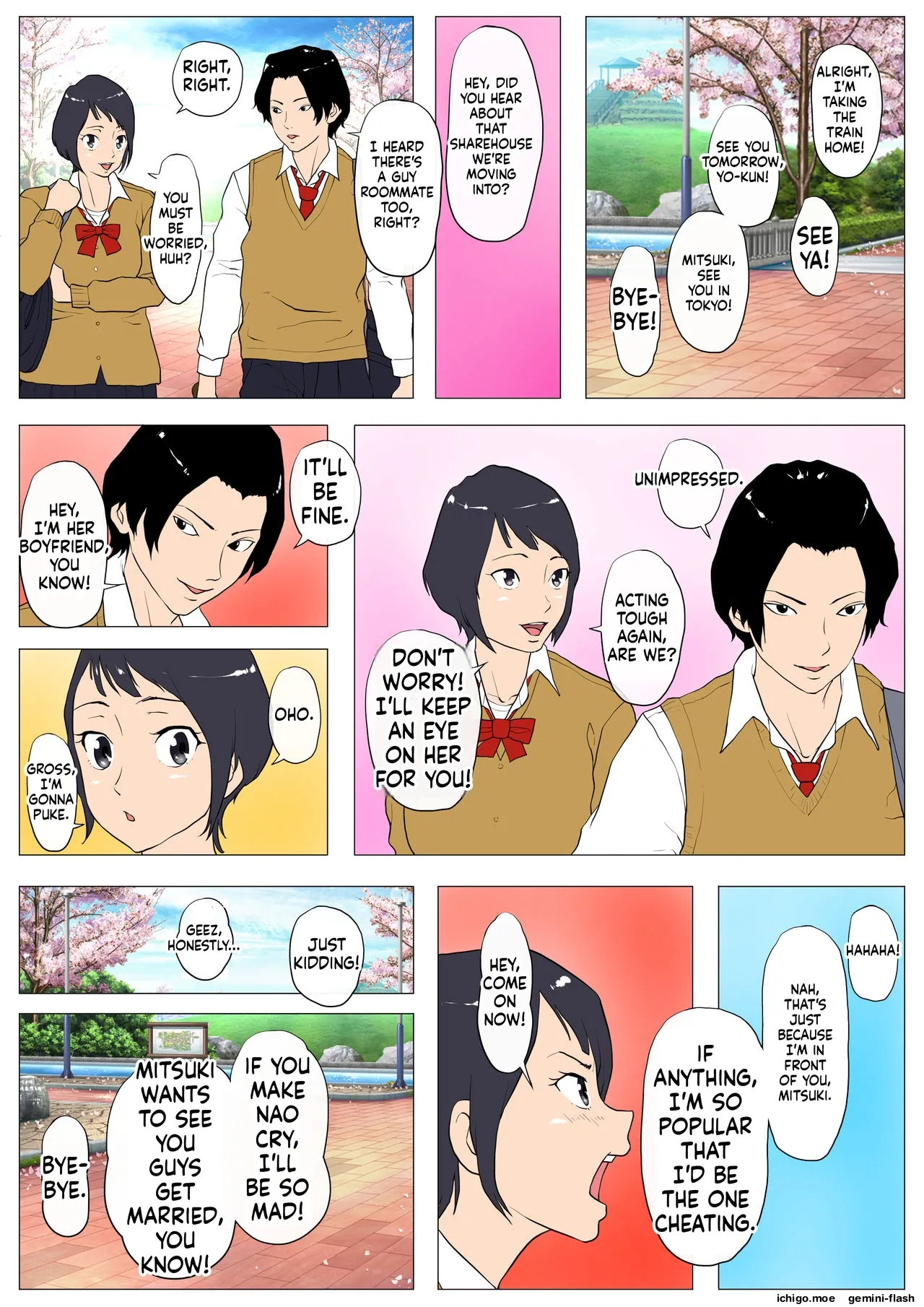 Joukyou Share House ~Kanojo to Osananajimi to Shiranai Yatsu~ page 4 full