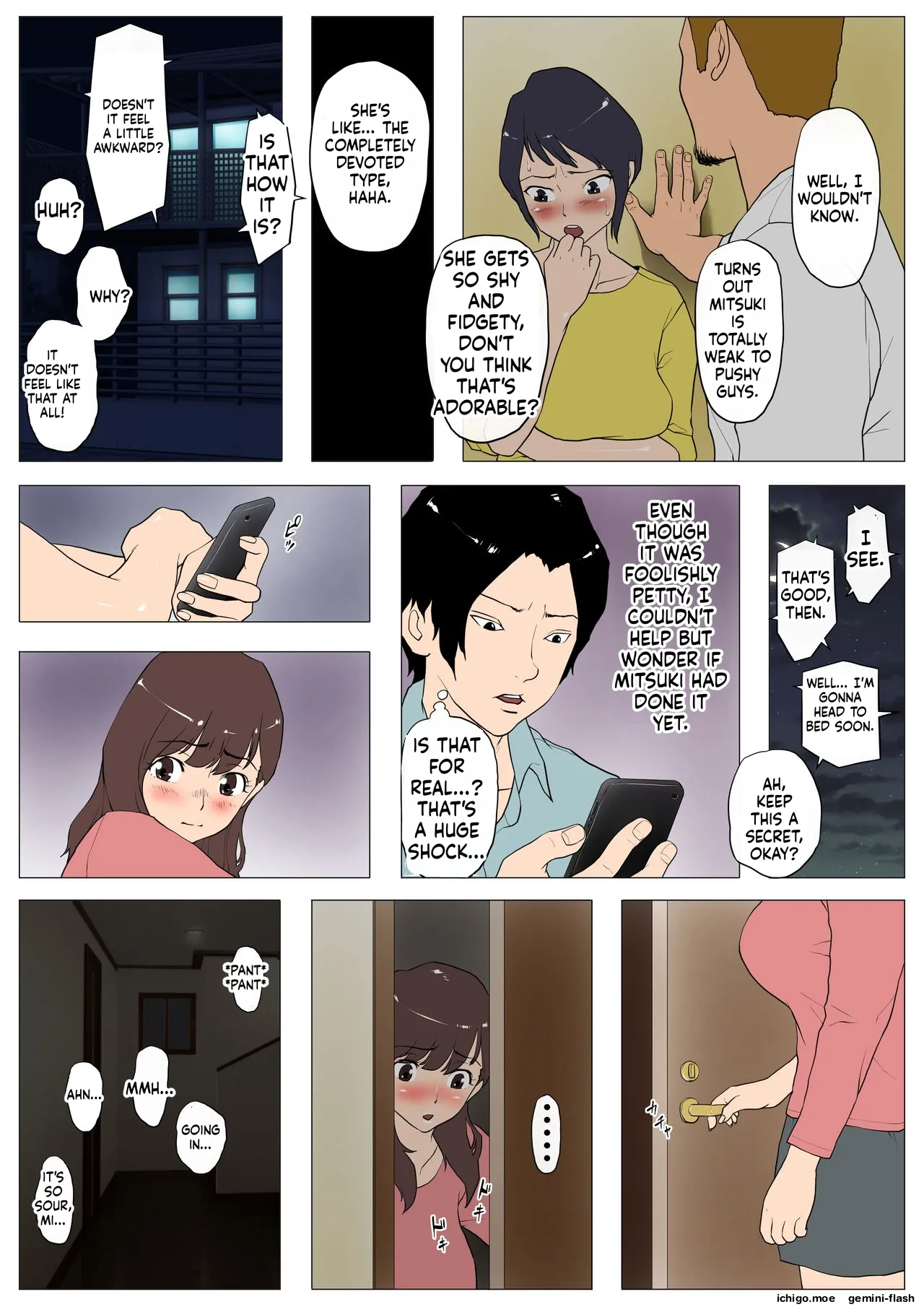 Joukyou Share House ~Kanojo to Osananajimi to Shiranai Yatsu~ page 8 full