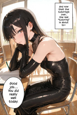 A Day for Leather Fetishists with a Female Teacher in a Hobble Skirt — page 20