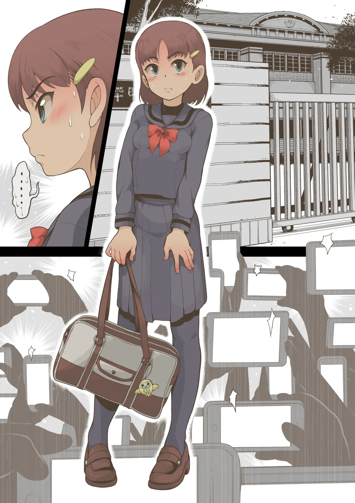 Idol Shoujo - Chijoku na Ichinichi 1 Negao Haishin Hen page 7 full