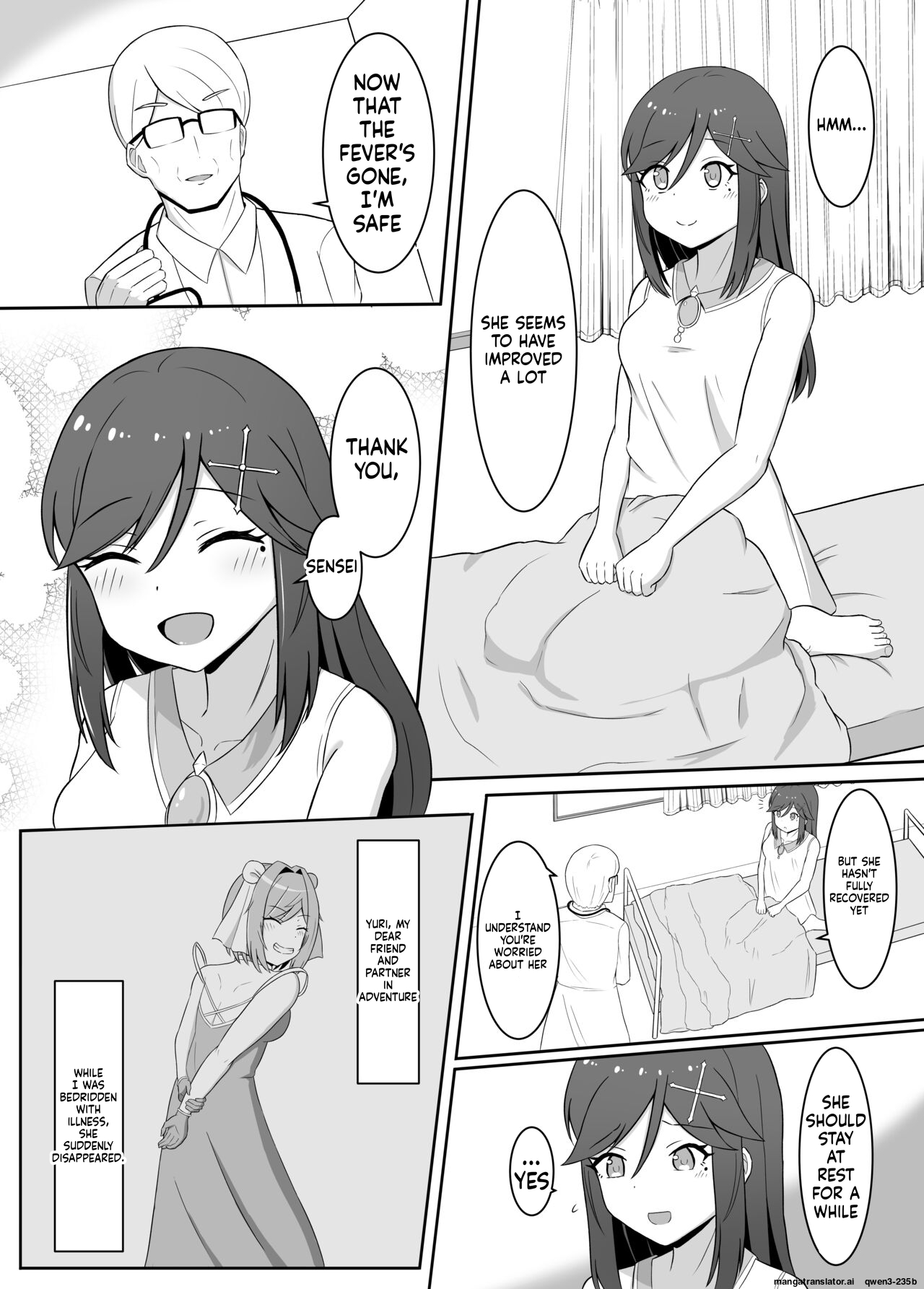 Kuro ni so maru yuri 2 Aruraune o ti si ta osananazimi ni sintai wo musiba ma re te iku hanasi page 3 full