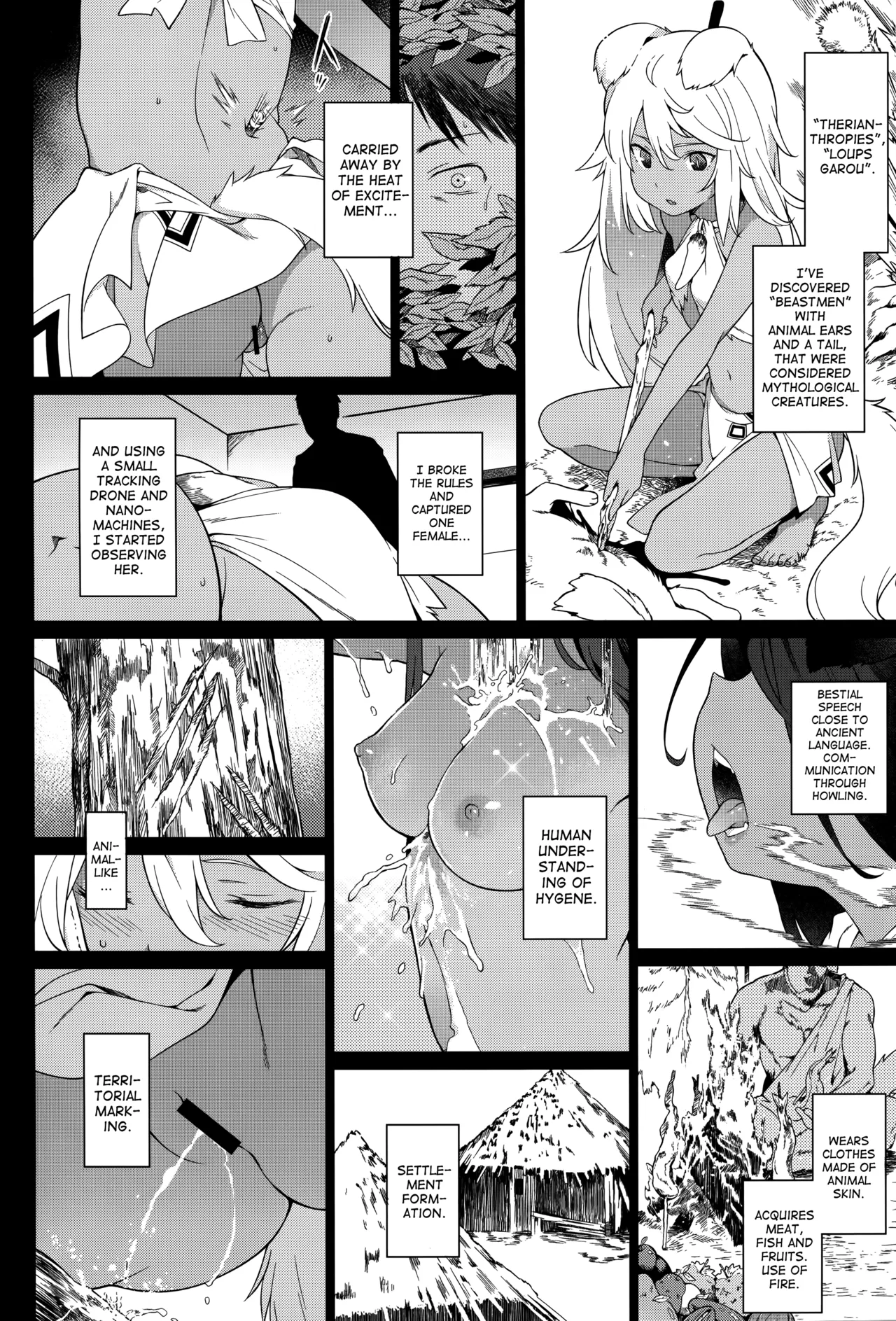 Juujin Seitai Kansatsu Kiroku | Beast Girl Observation Diary page 9 full