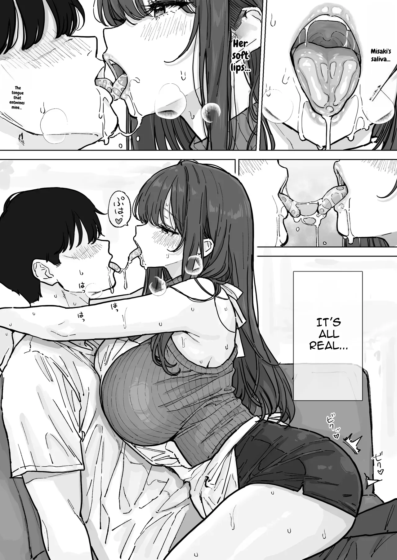 Gushing Raw Inside My Big-Boobed Wife: My Affair Life page 10 full