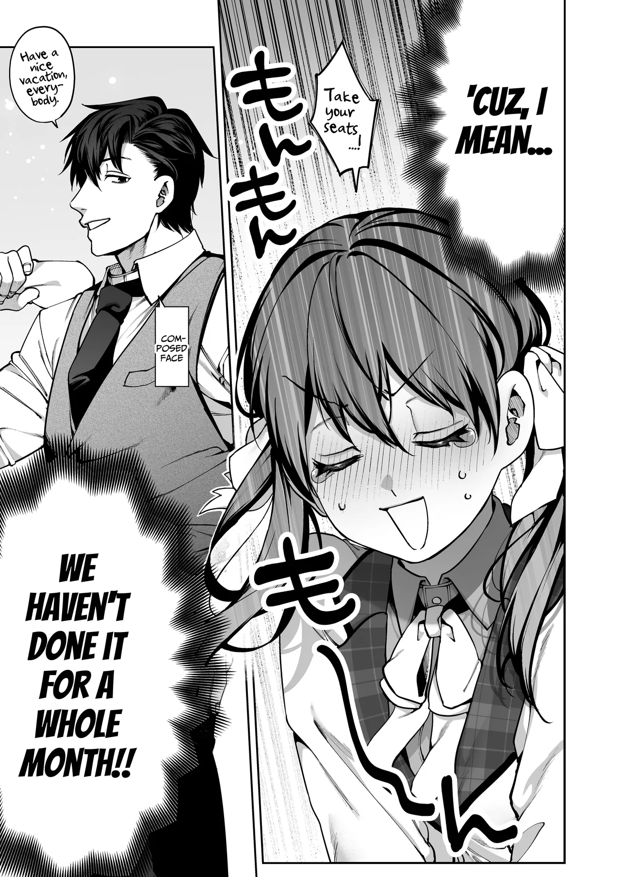 Mr. Hattori Doesn't Need a Girlfriend Cont'd! ~We're finally alone, so can I fuck your brains out?~ page 5 full