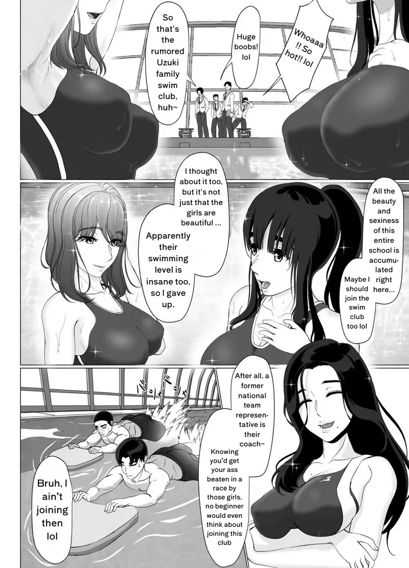 Uzuki Family's Swim Club | Chapter 1 page 8 full