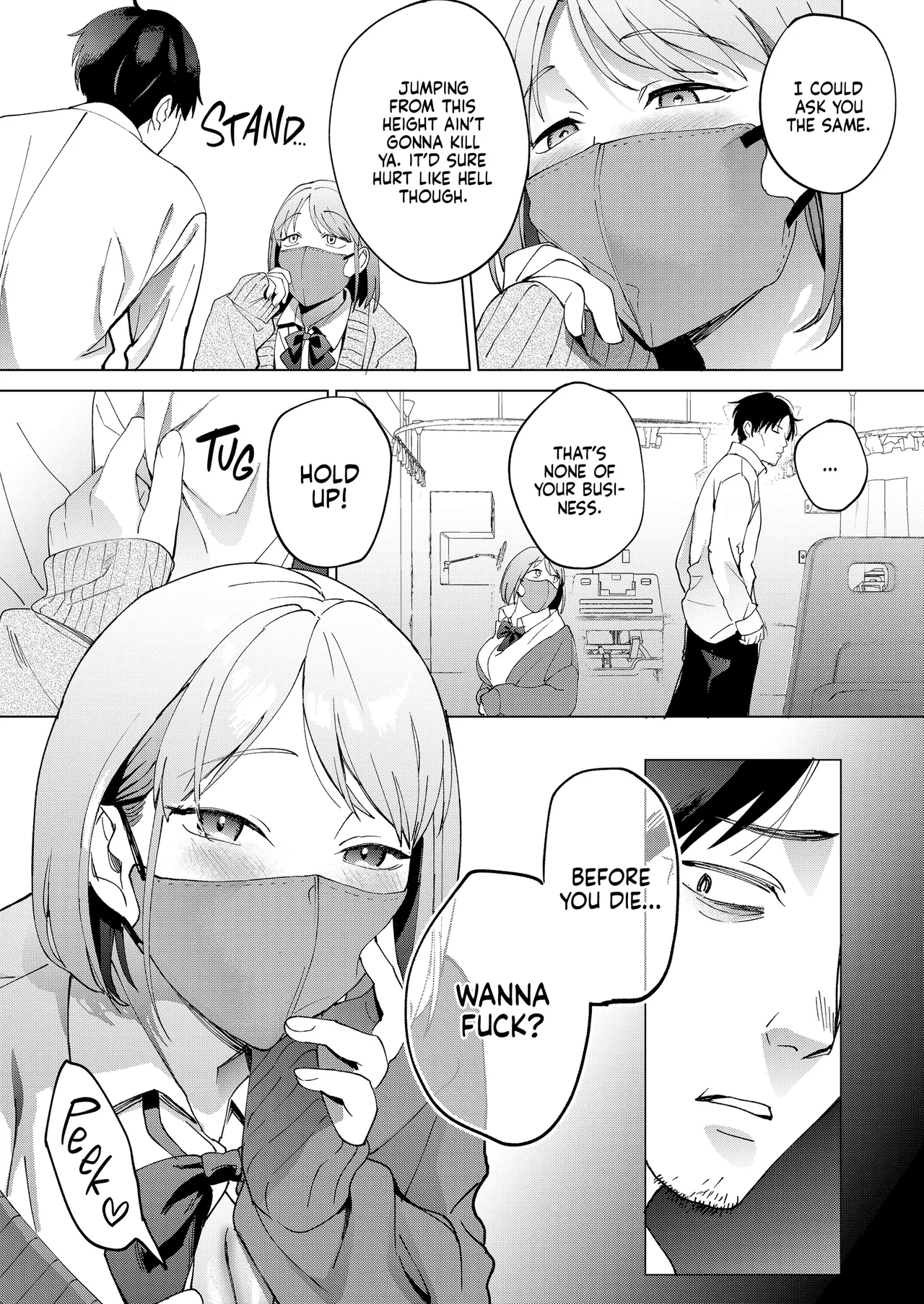 Jinsei Shuuryou 5-byou Mae Nazo JK ni Kuwareru | Five Seconds Before I Died page 4 full