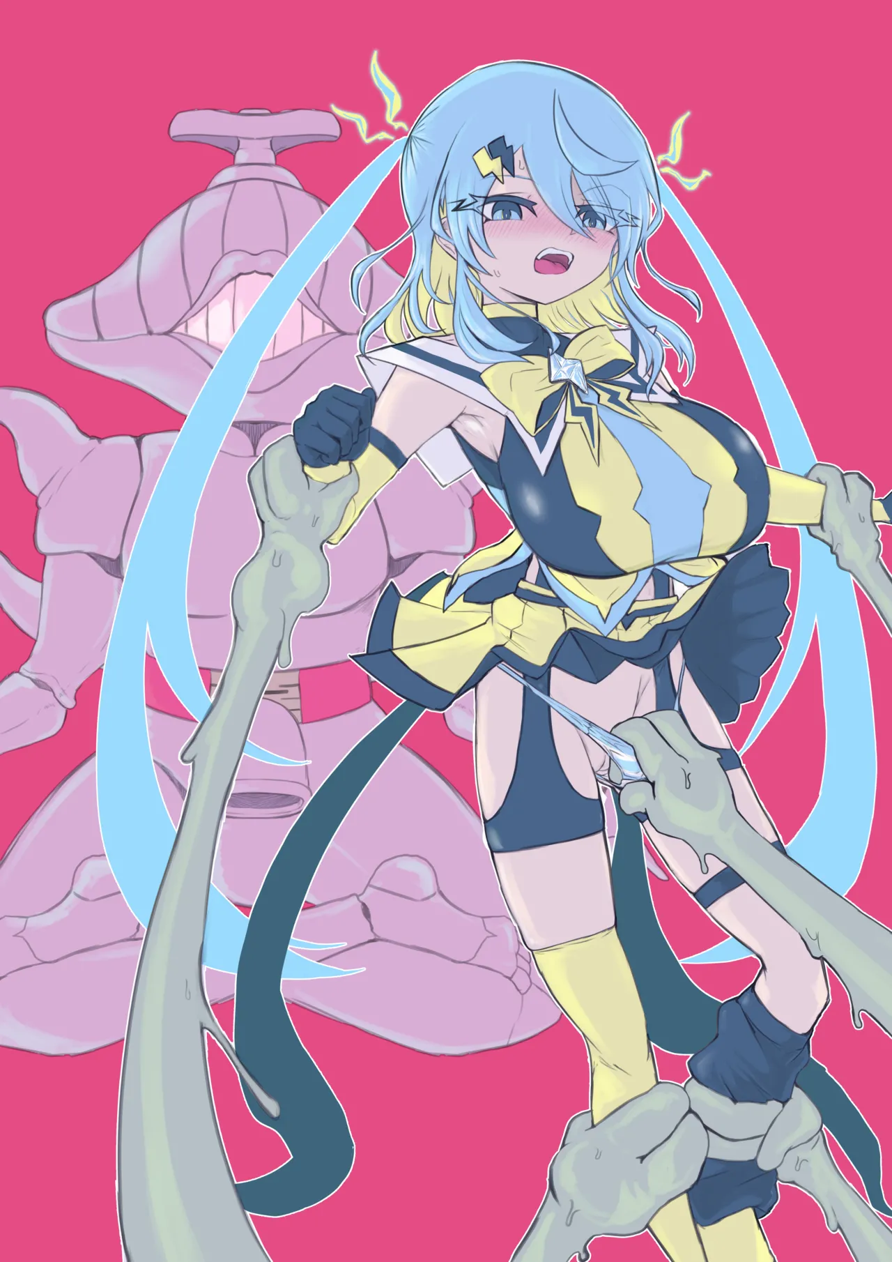 魔法少女ライジングストームVS尿意促進怪人ジョババーン page 2 full
