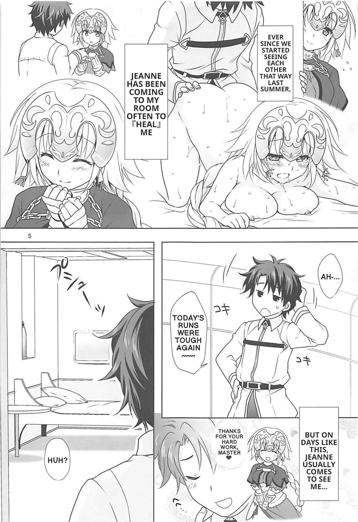 Saint Jeanne serving as a Maid page 4 full
