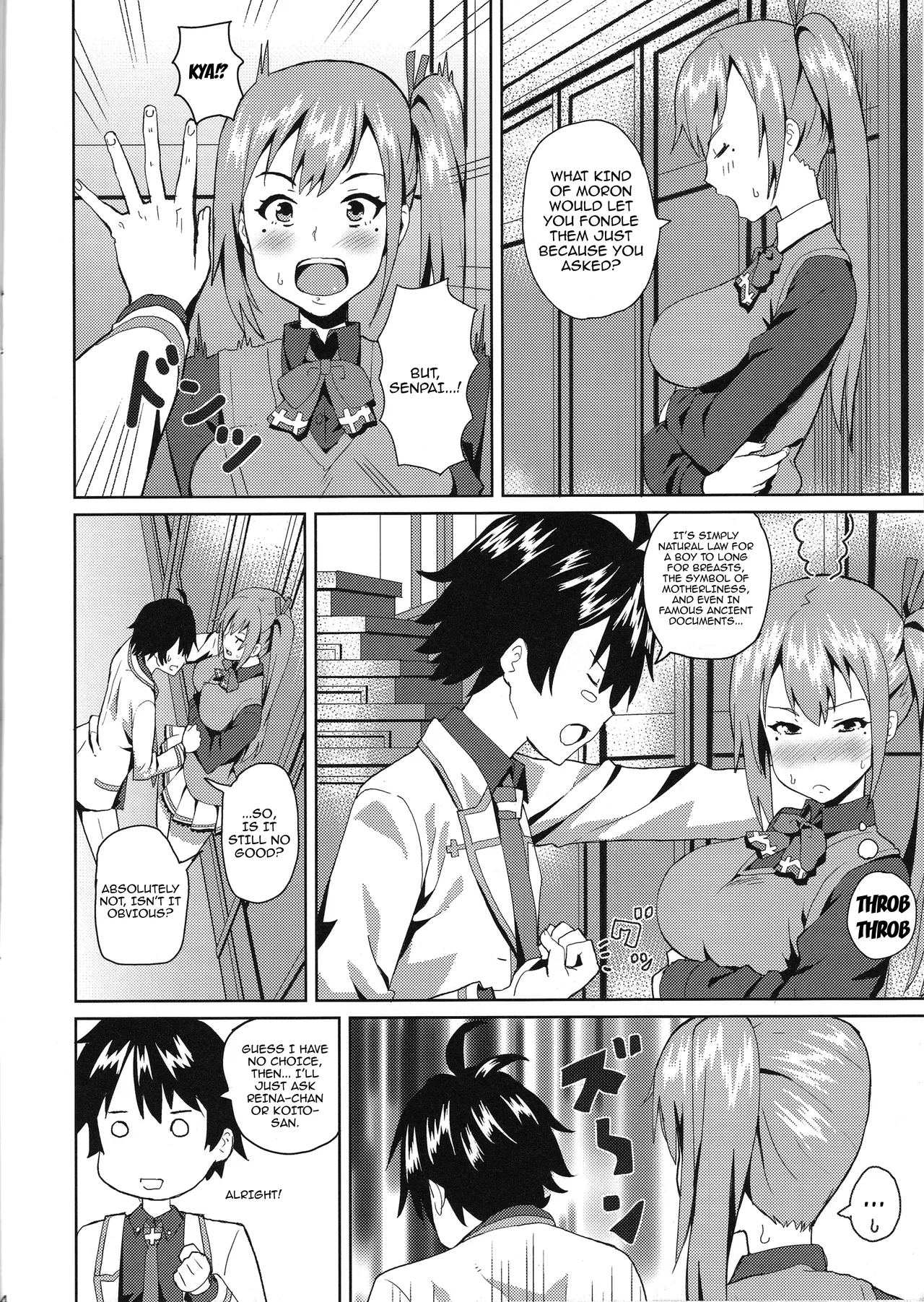 Mai-senpai no Oppai Momitai  / I Want To Fondle Mai-senpai's Boobs page 3 full