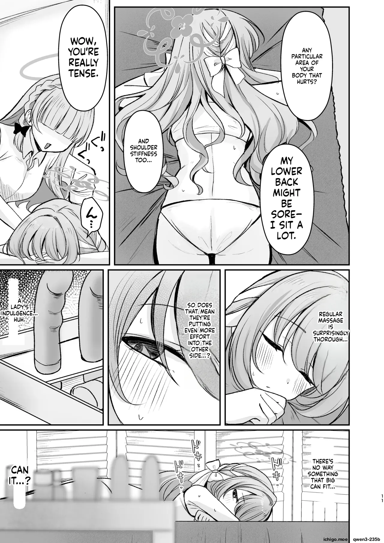 Hossoku Seikan Massage-bu!? page 10 full