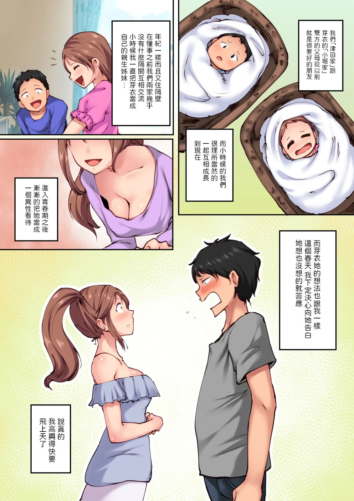 Osananajimi ga Konna ni Kimochi Ii Nante page 4 full