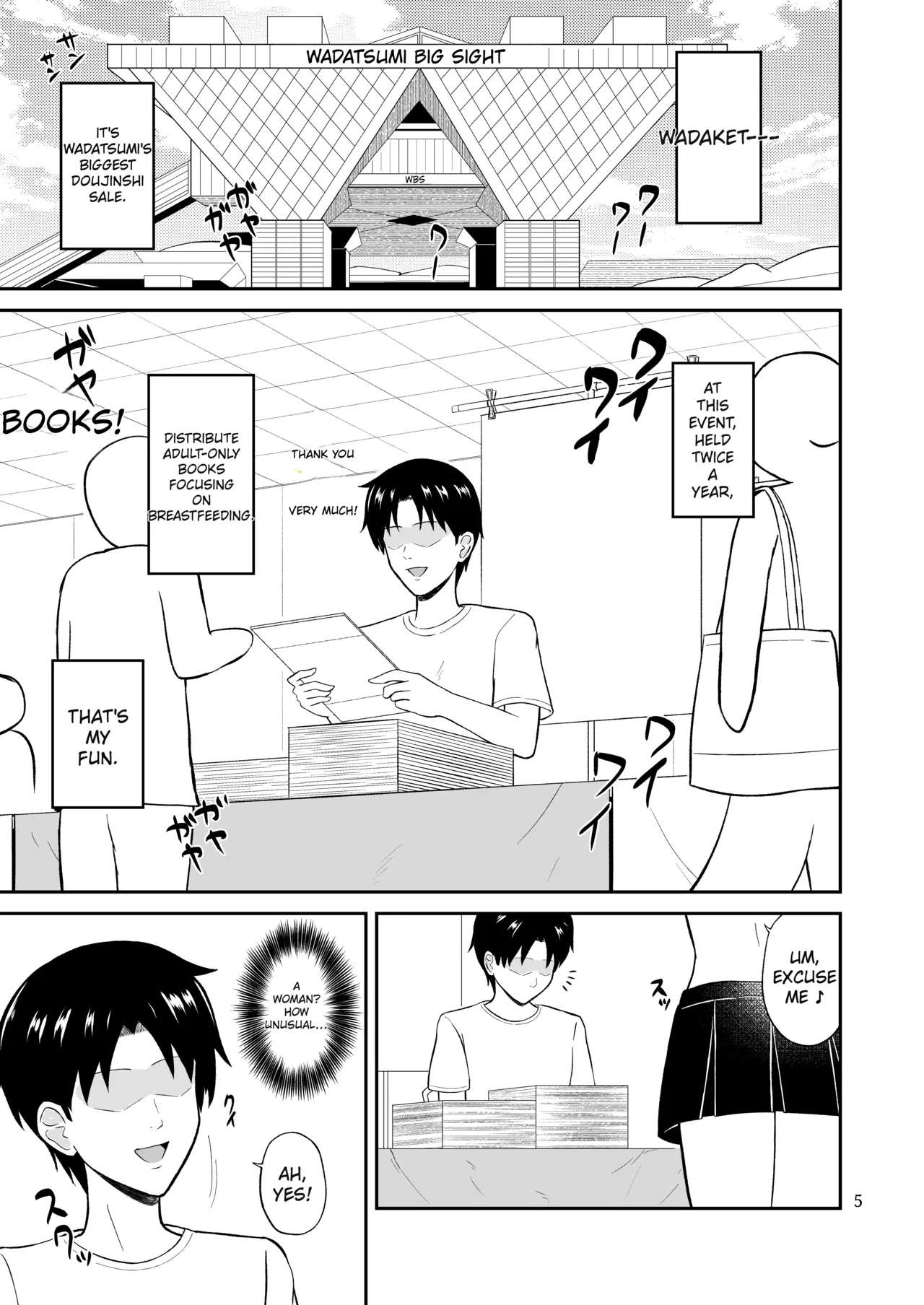 Let's do a titjob like in an erotic doujinshi ♡ page 5 full