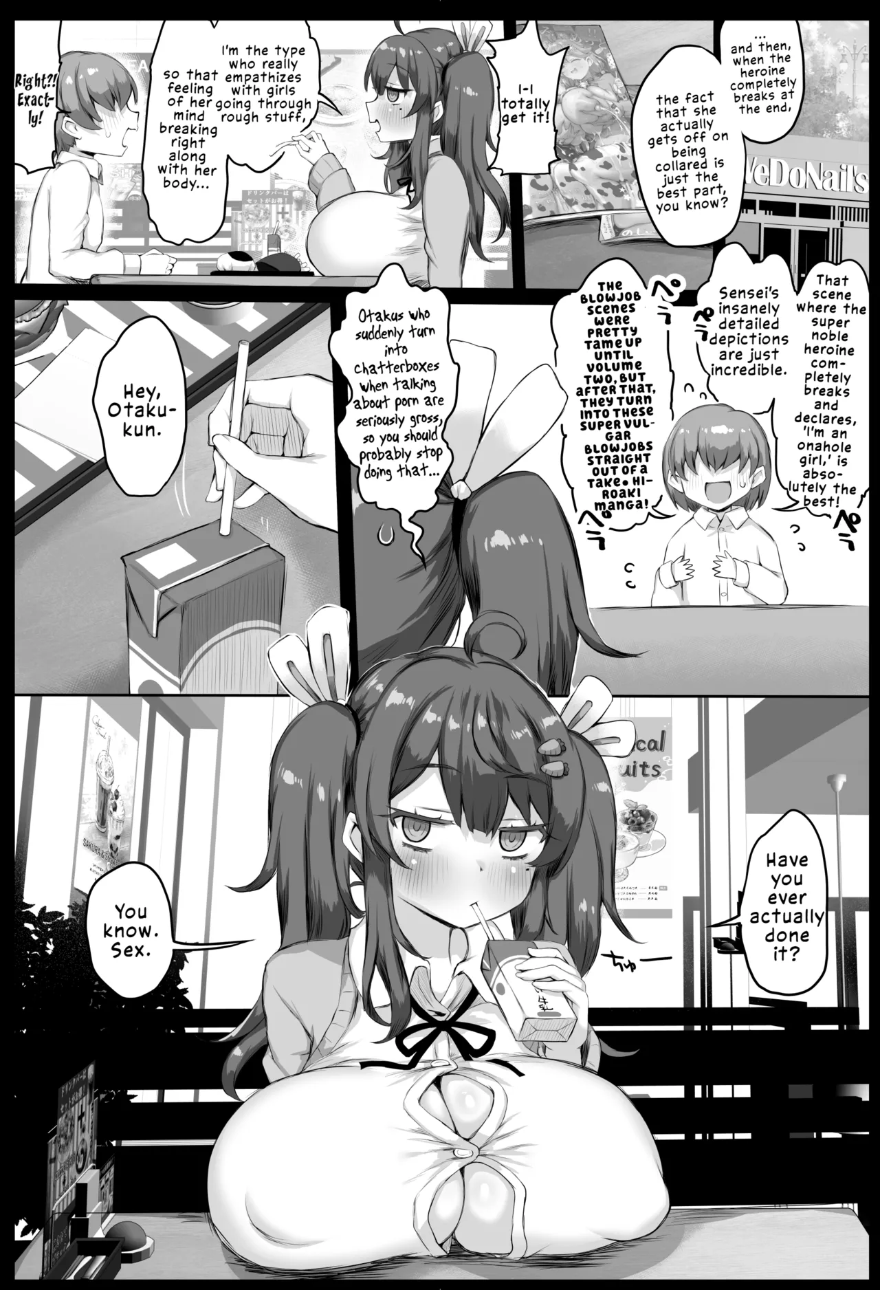 Hatsujou Sakari no Onaho-san. | Miss Onahole at the Peak of Her Heat page 4 full