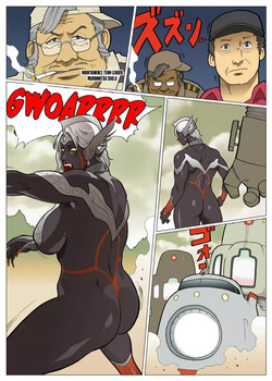 [Urban Doujin Magazine] "What If?" Series: Ultra-madam 9 | Mousou Tokusatsu Series: Ultra Madam 9 [English] [CT Scans] — page 23