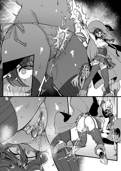 [Yukataro] Mahoutsukai Manuba ga REZU SAKYUBASU ni Tsukamatte Hitasura KURI Semesarete Shimau [English] [Fated Circle] — page 14