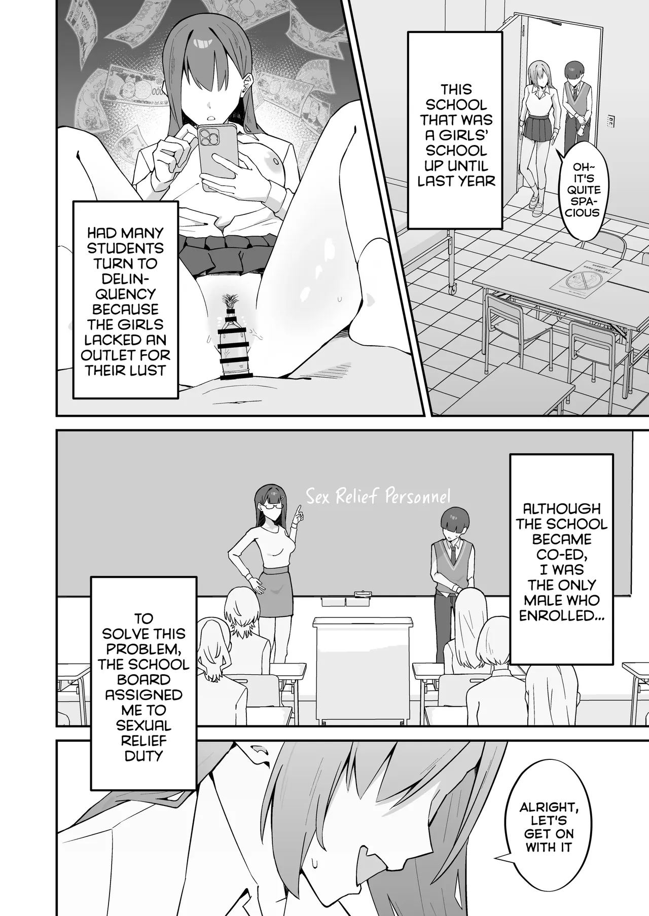 Joshi Kou no Sei Shori Gakari ni Ninmei Sareru Hanashi page 5 full