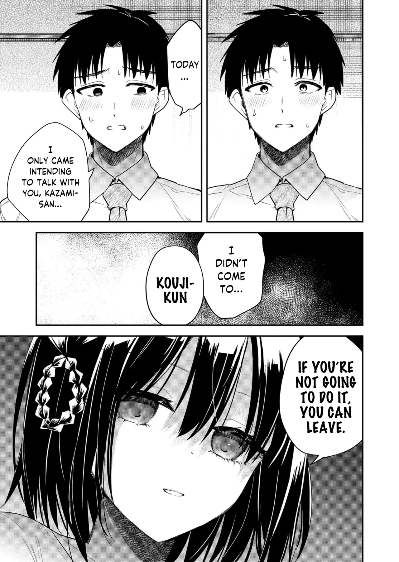 Kimi no Mae de Kimi Igai wo Daku | Having Sex with Someone Else in Front of You 03 page 4 full