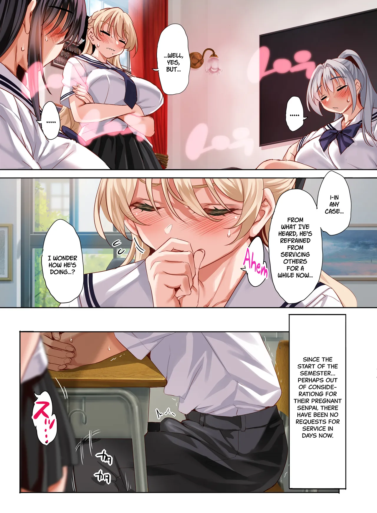Jogakkou de Otoko Hitori na node Kousoku de Seiyoku no Hakeguchi ni Sareru Nichijou 5-Jigenme page 6 full
