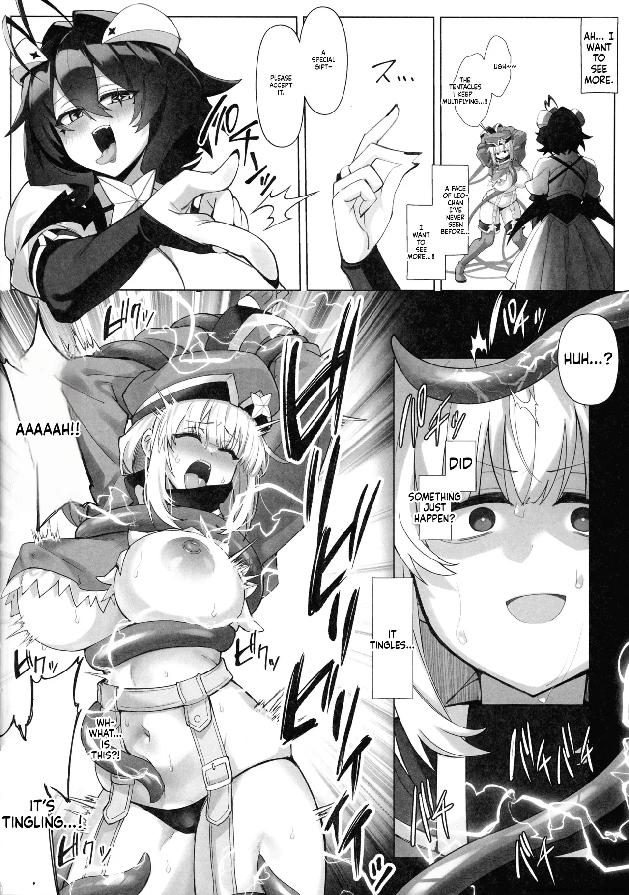 Bousouchu no Leo-chan o Dengeki Seisai! page 10 full