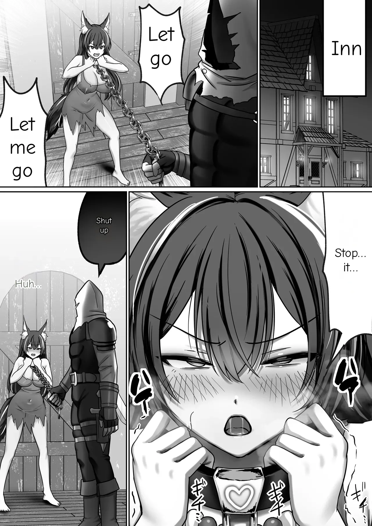 Until the Big-Breasted Wolf Girl Starts Moving Her Hips on Her Own page 4 full