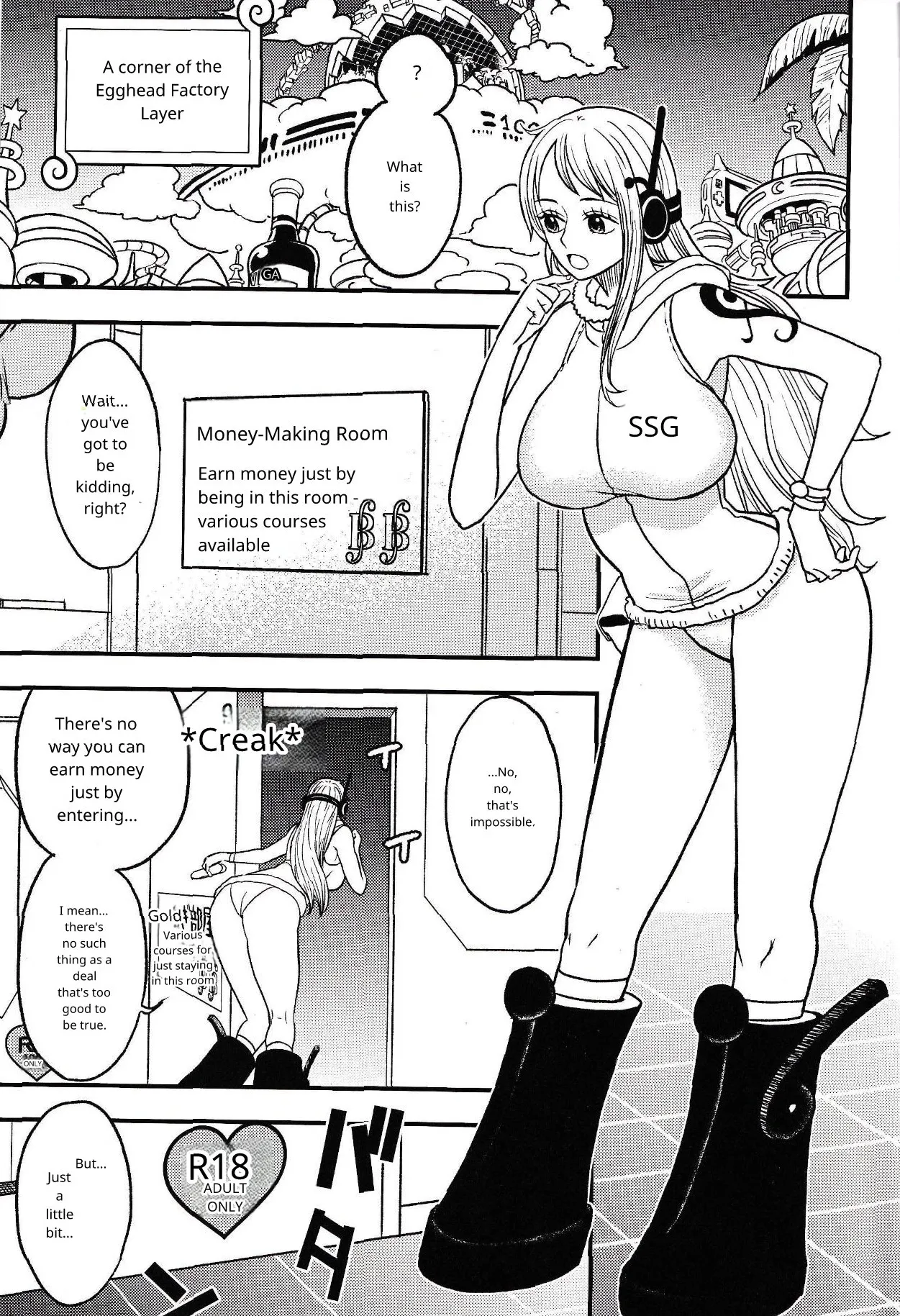 ONE PIECE / Nami & Robin  / Doro Noujou English Translation page 2 full