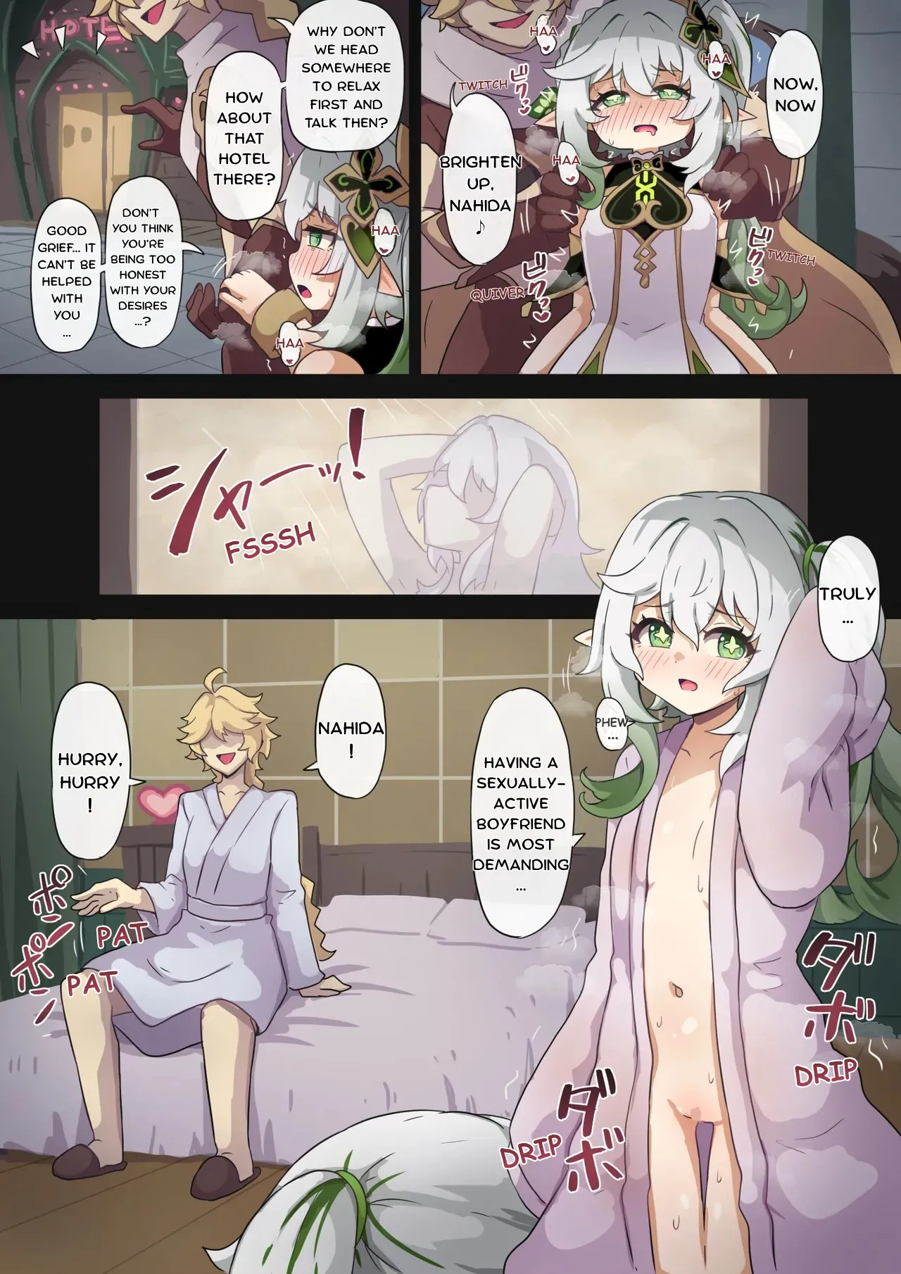 A Story About Nahida Being Subject to Aether's Sex Drive page 2 full