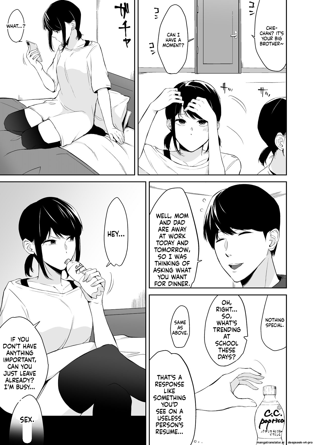 I tried hitting on my cold younger sister. Turns out she was surprisingly easy page 8 full