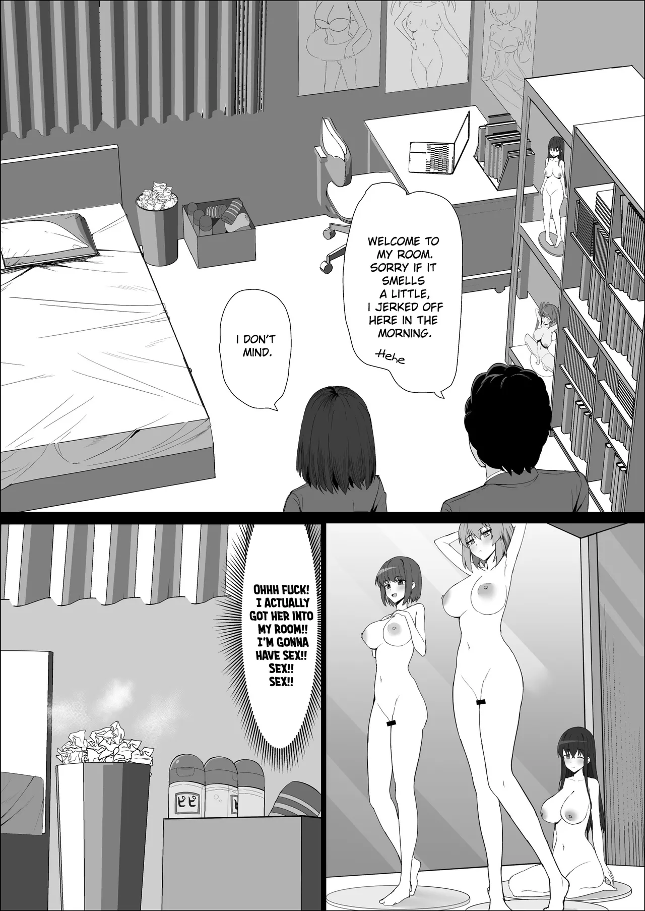 Muhyoujou Osananajimi ga Kimo Ota ni Ubawarete Love Love Berochuu Ecchi Shiteita | My Expressionless Childhood Friend Was Snatched Away by a Creepy Otaku and Was Having Lovey-Dovey Tongue-Kissing Sex page 9 full