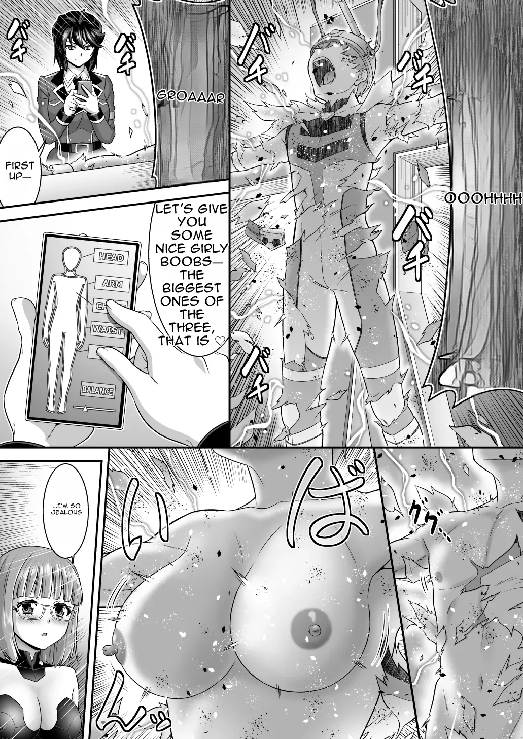 Sousei Shugo Trinity Soula - Souai no Shugosha-tachi - Futanari Onna Shuryou ni Ore-tachi ga Miryou Sareru Wake ga Nai! page 9 full