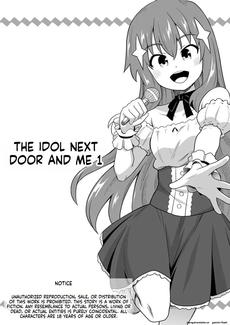 Idol no Kimi no Tonari no Boku 1 page 1 full