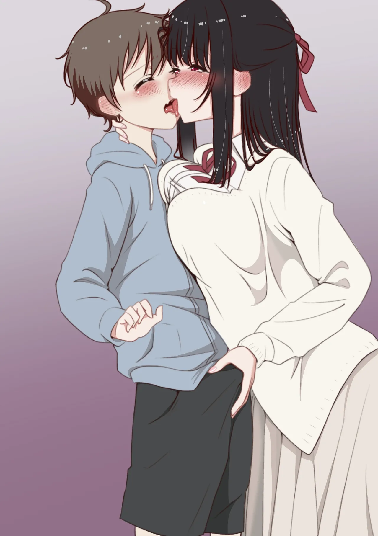 Akogare no seisokei oneesan ga jitsu wa boku o nerau shotakon datta ken page 3 full