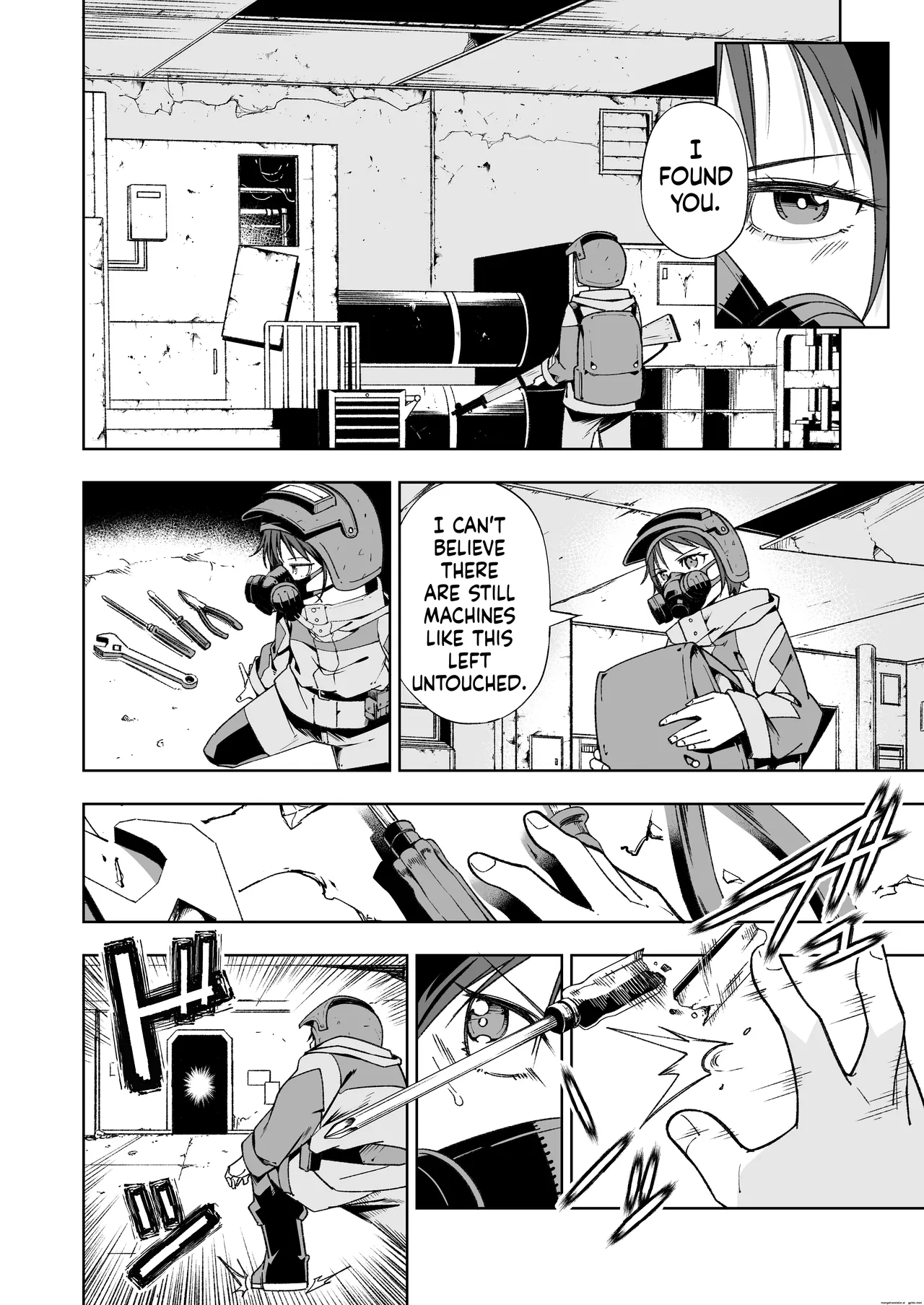 Broken Land 【スカベンジャーガール編】 page 5 full