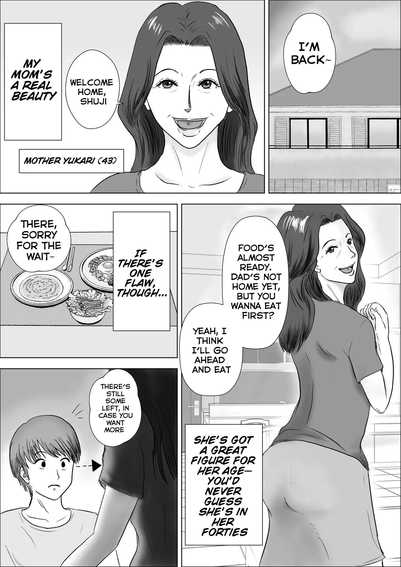 My flat-chested Mom is way too hot. page 2 full