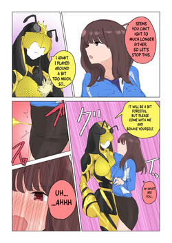 [Firippachi] Joōbachi no Shokuzai ~ Henshin Heroine Haiboku ~ | The Atonement of Queen Bee ~ Henshin Heroine's Complete Defeat ~ (Kamen Rider) [English] — page 24