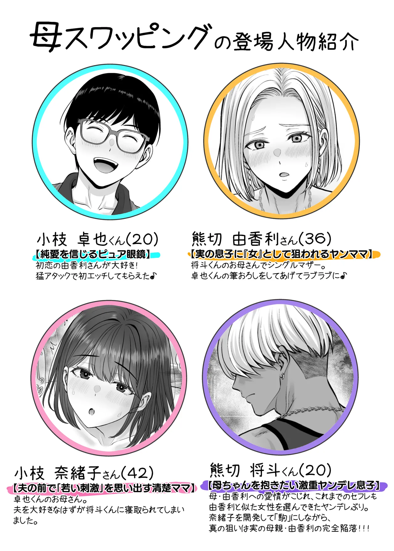 Haha Swapping 4 ~Saikon Suru Kaa-chan ni "2-kai dake" tte Onegai Shite Daita Hanashi~ page 2 full