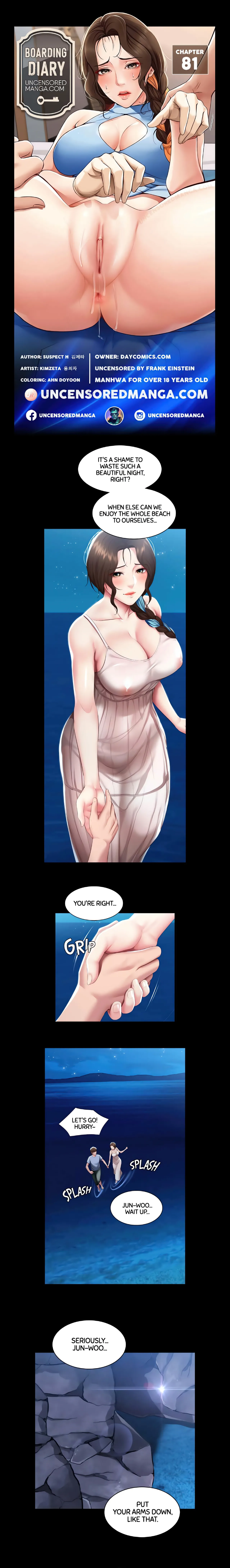 寄宿日记无码Boarding Diary Uncensored 无圣光英文字幕 81-100话 page 1 full