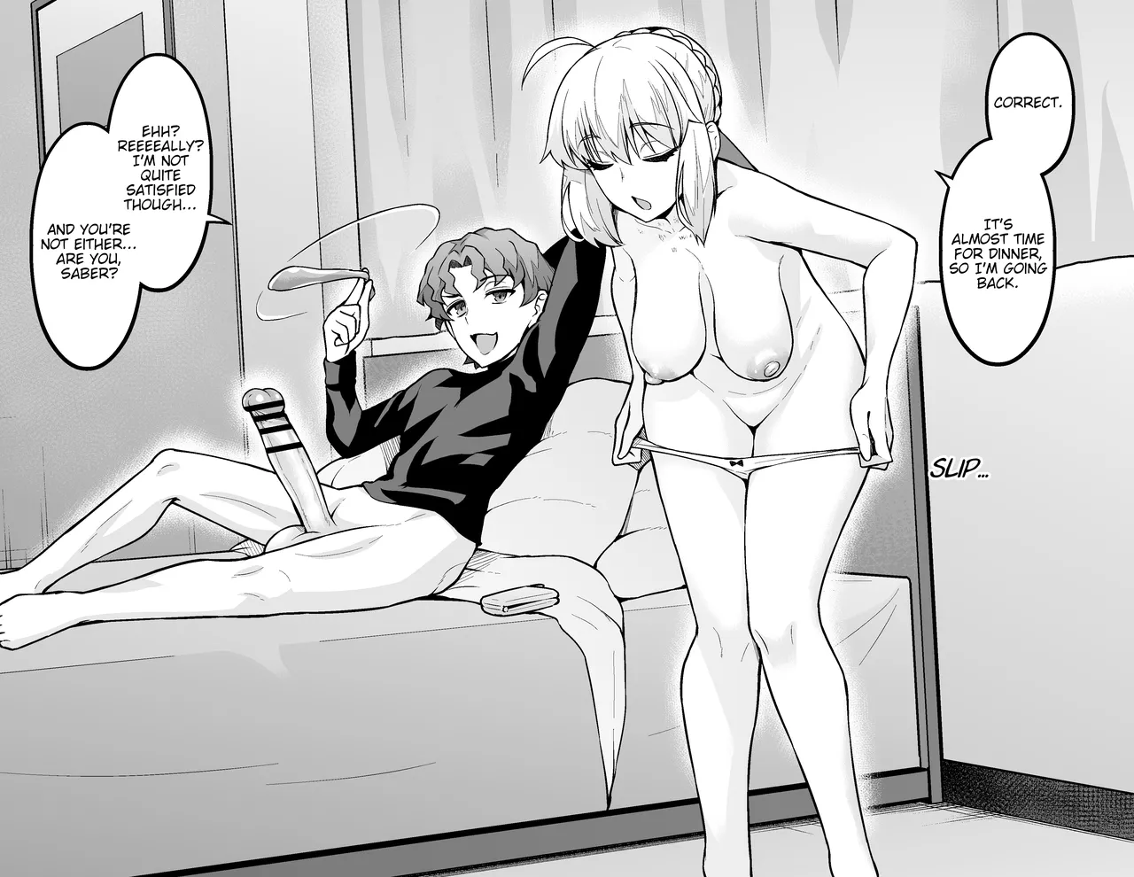 Saoyaku Shinji ga Saber-tachi to Yarimakuru Hon | Shinji, the Stud, has Wild Sex with Saber and the Others page 4 full