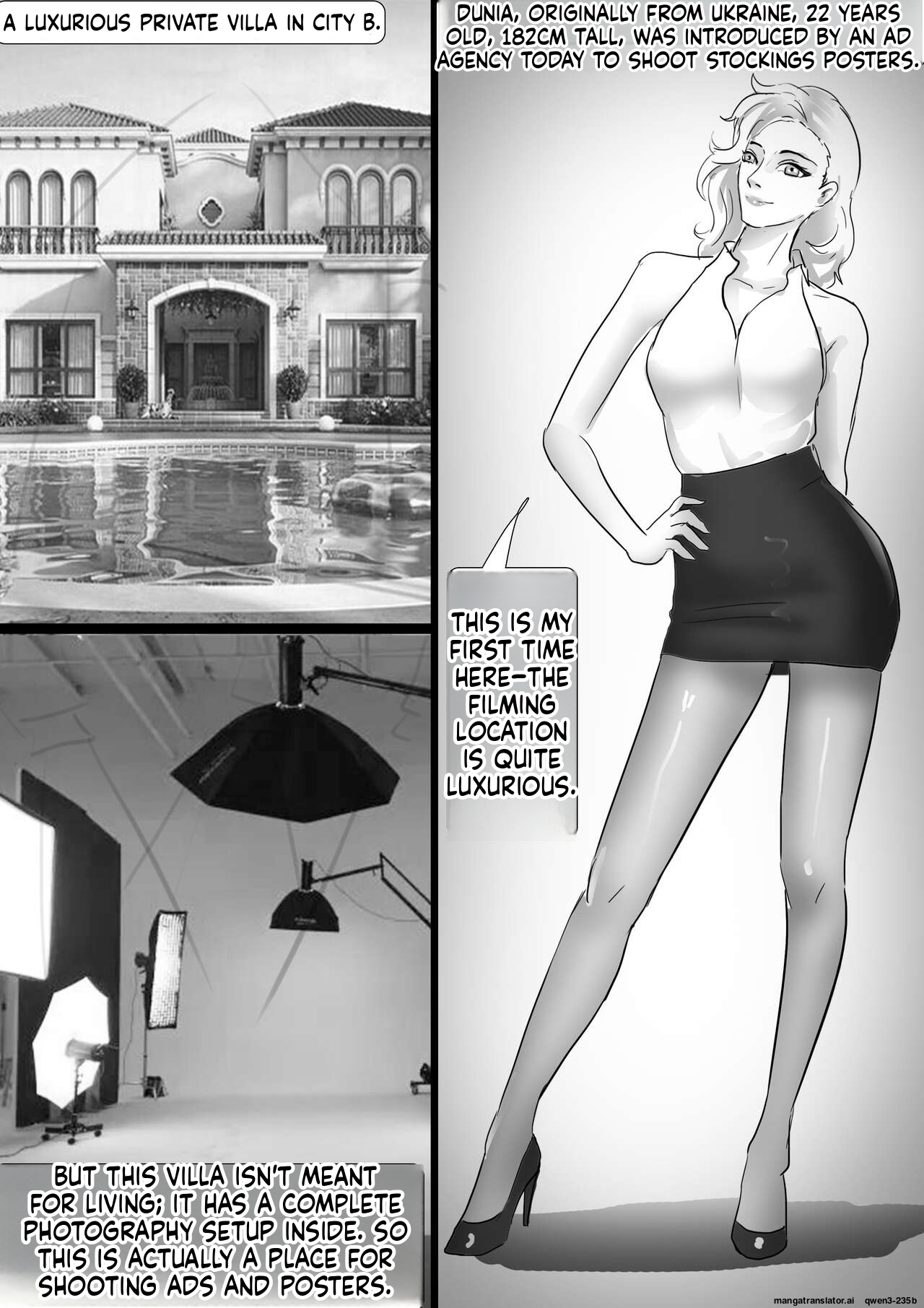 失踪美女-乌克兰丝袜模特 Missing Beauty - Ukrainian Model in Pantyhose page 2 full