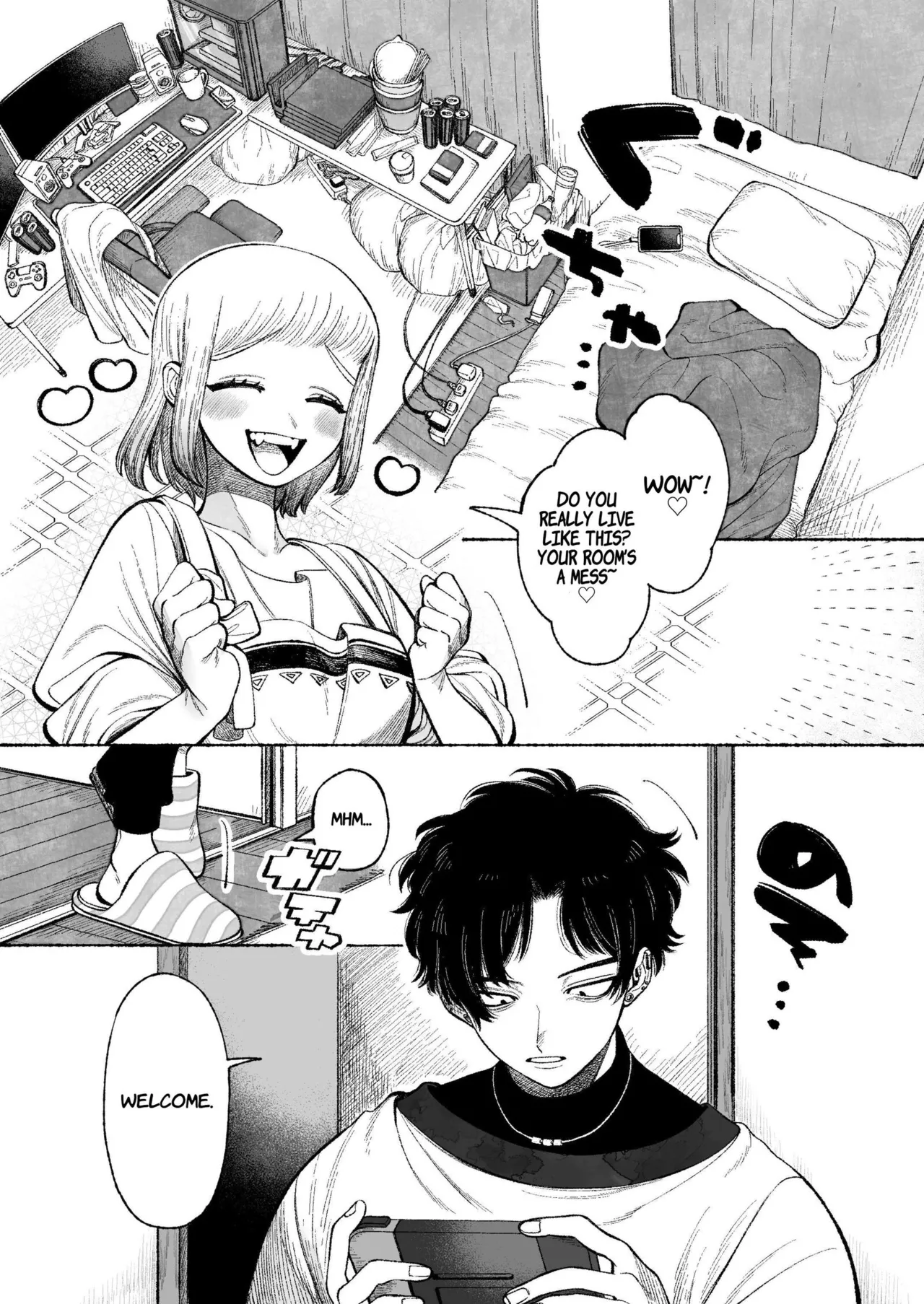 Tetsu-kun datte Semeraretai? ~Do-S Kareshi no Chiikubi wa Ijirareru no o Nozonderu~ | My Sadistic Boyfriend Tetsu-kun Wants Me To Tease His Nipples! page 3 full