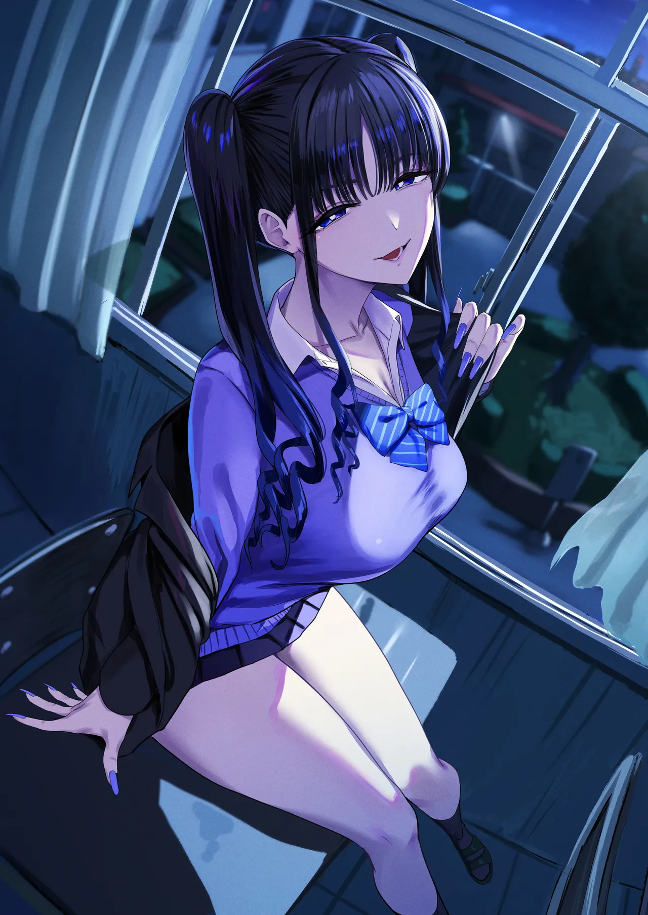 Nijigen otaku no ore ga tenkou shite kita kyonyuu aidoru ni otosareru made page 2 full