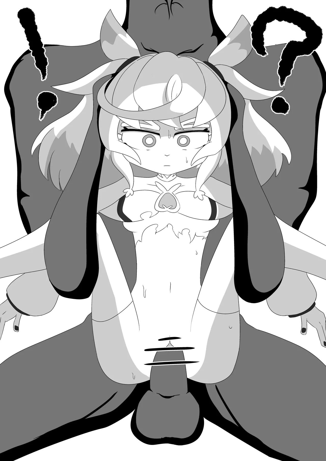 如果光之美少女在修习魔法少女课程时邂逅了色情同人本 （AI翻） page 9 full