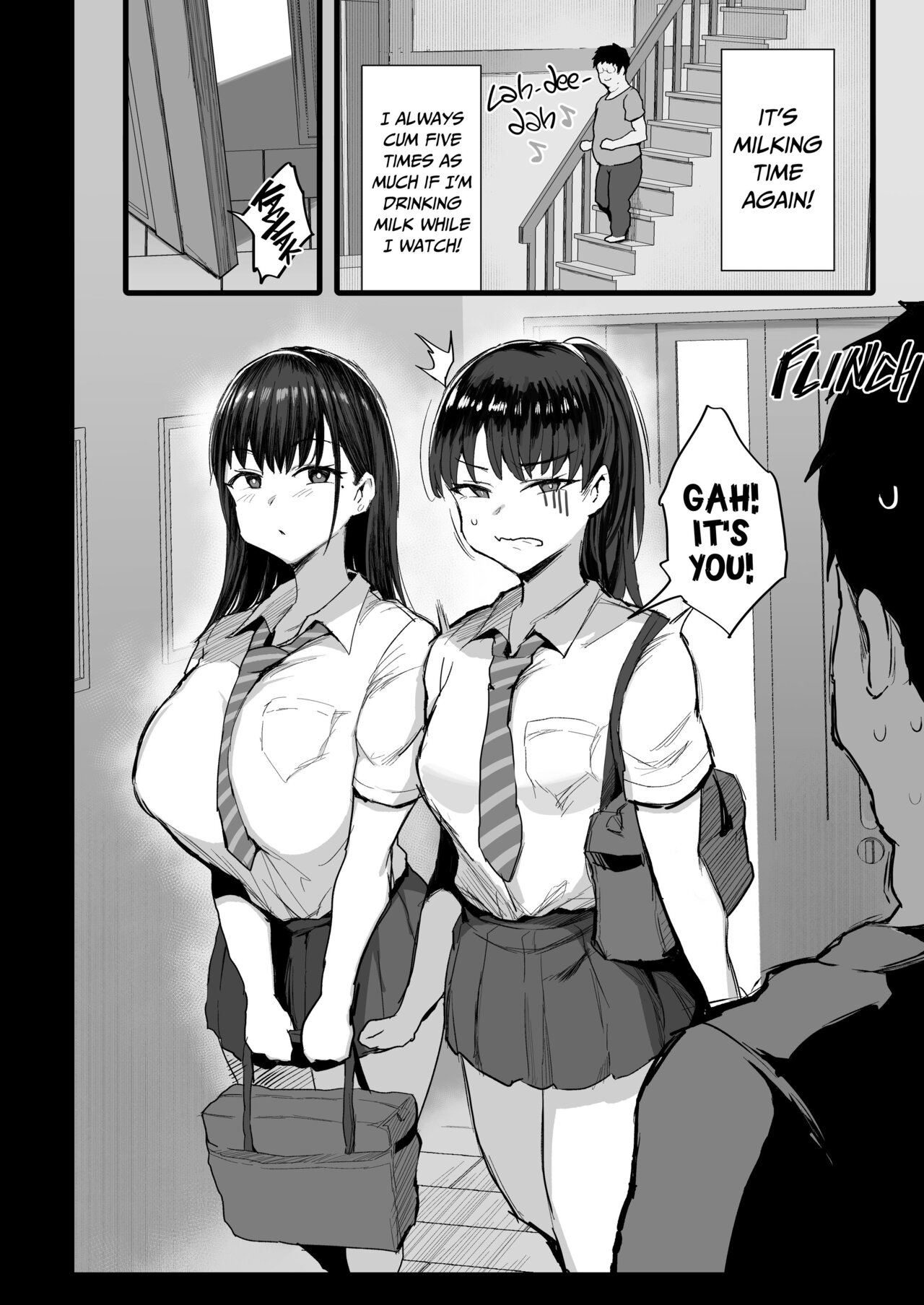 Milk and Subscribe꞉ My Sister's Classmate is a Cowgirl Streamer page 5 full