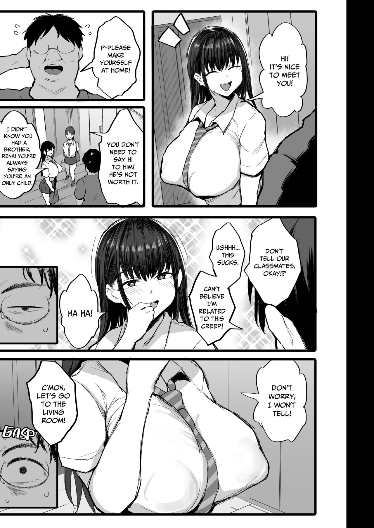 Milk and Subscribe꞉ My Sister's Classmate is a Cowgirl Streamer page 6 full