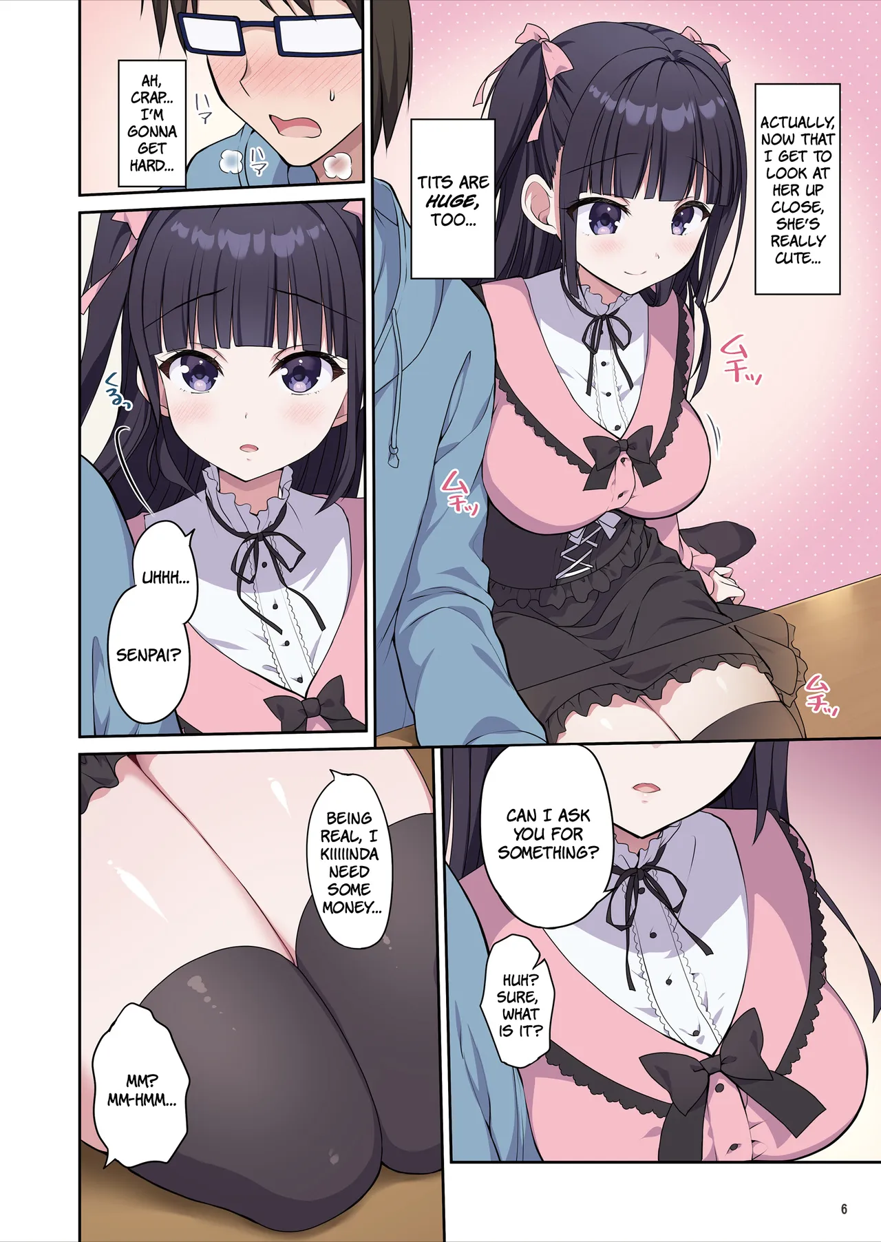 Azatokute Kawaii Jirai-kei Joshi ni Seishi mo Okane mo Chuuchuu Saremashita | This Cunningly Cute Jirai-kei Girl Is Gonna Suck Me  Dry! page 7 full