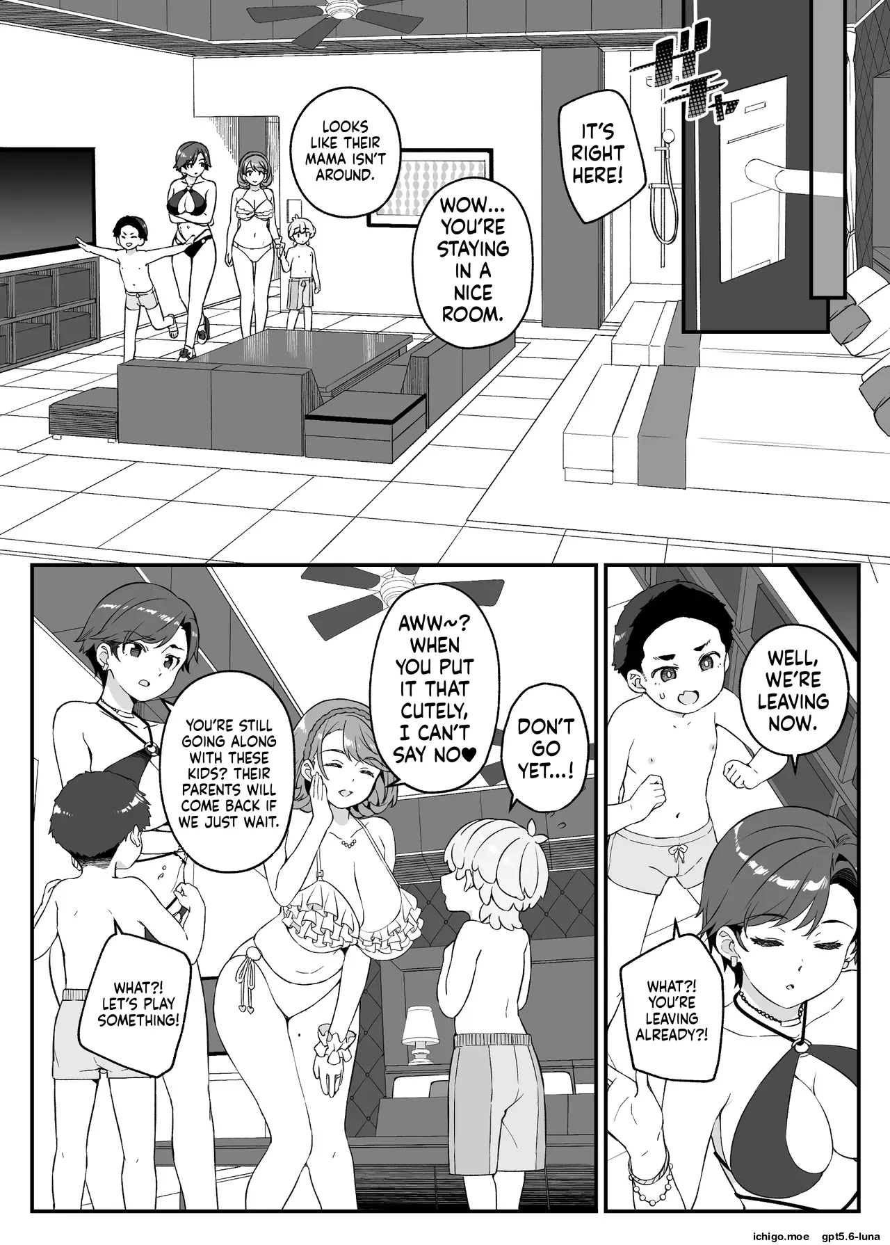 “My Mom!” ~Starting today, we're going to be these kids' “Onahole” moms.~ page 10 full