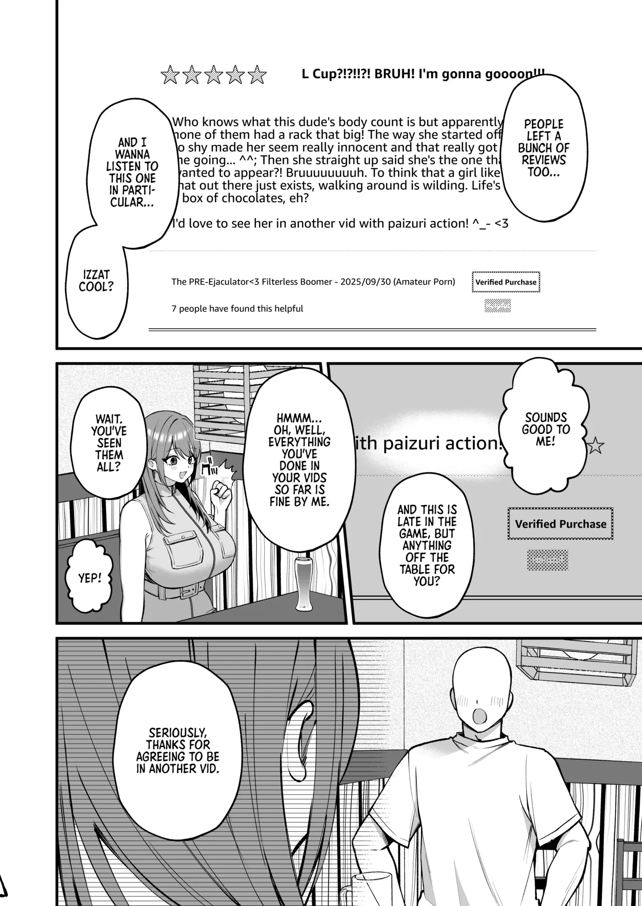 L-Cup Joshidai Nama 20cm Chou Dekachin de AV Debut | An L-Cup College Chick's Porn Escapade with a Behemoth - Paizuri Time page 8 full