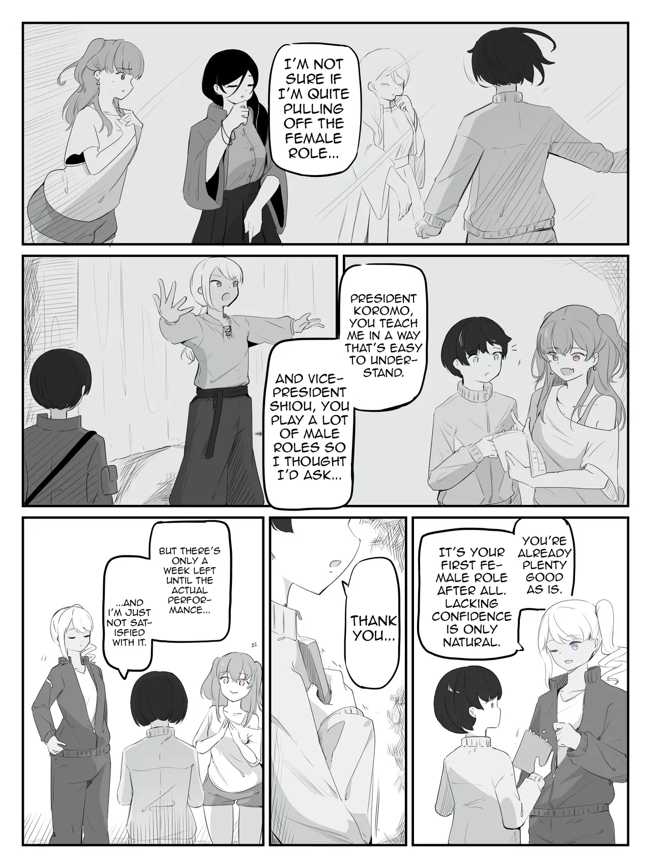 Please Teach Me How to Be a Girl! 1 page 4 full