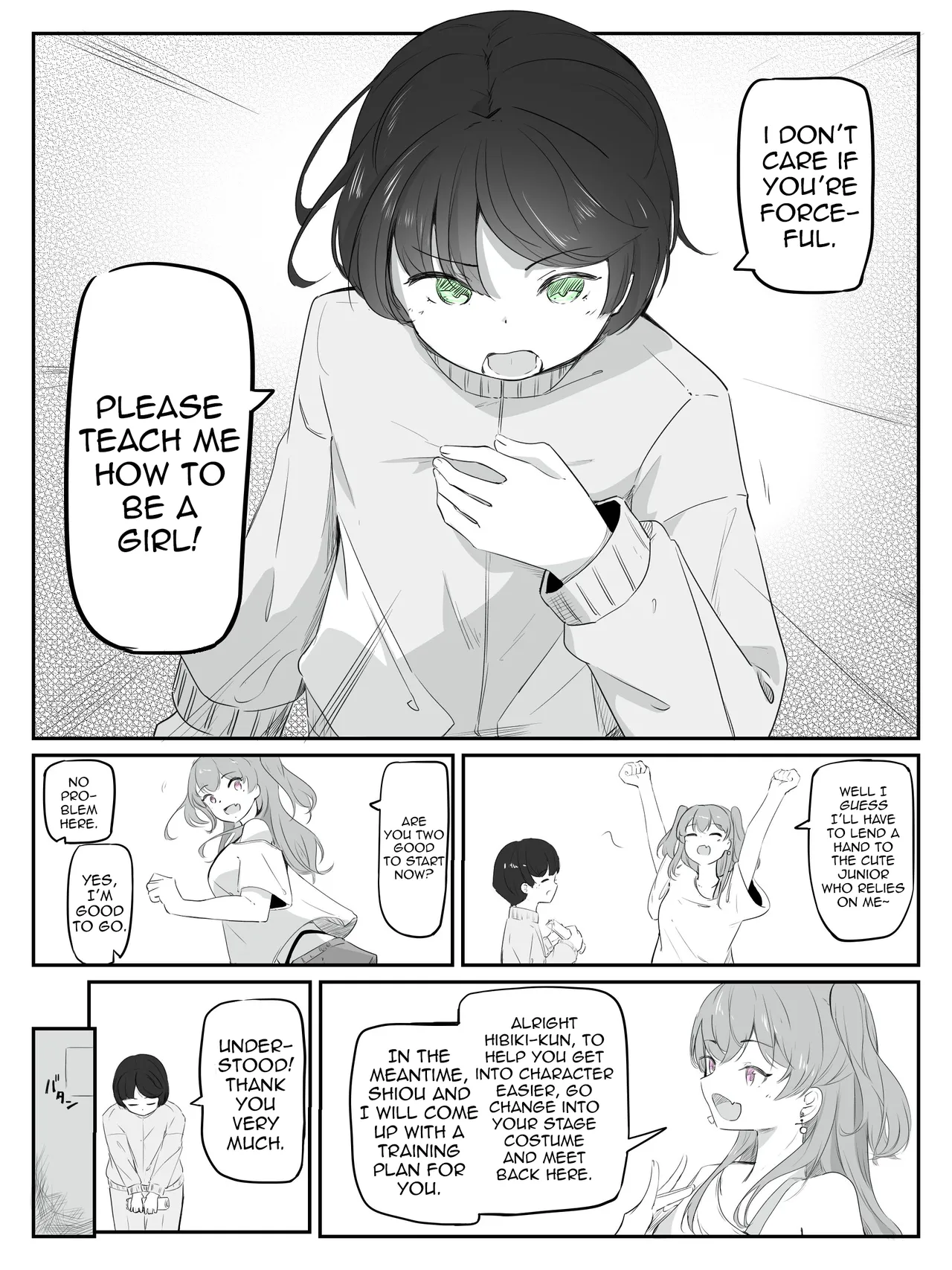 Please Teach Me How to Be a Girl! 1 page 5 full