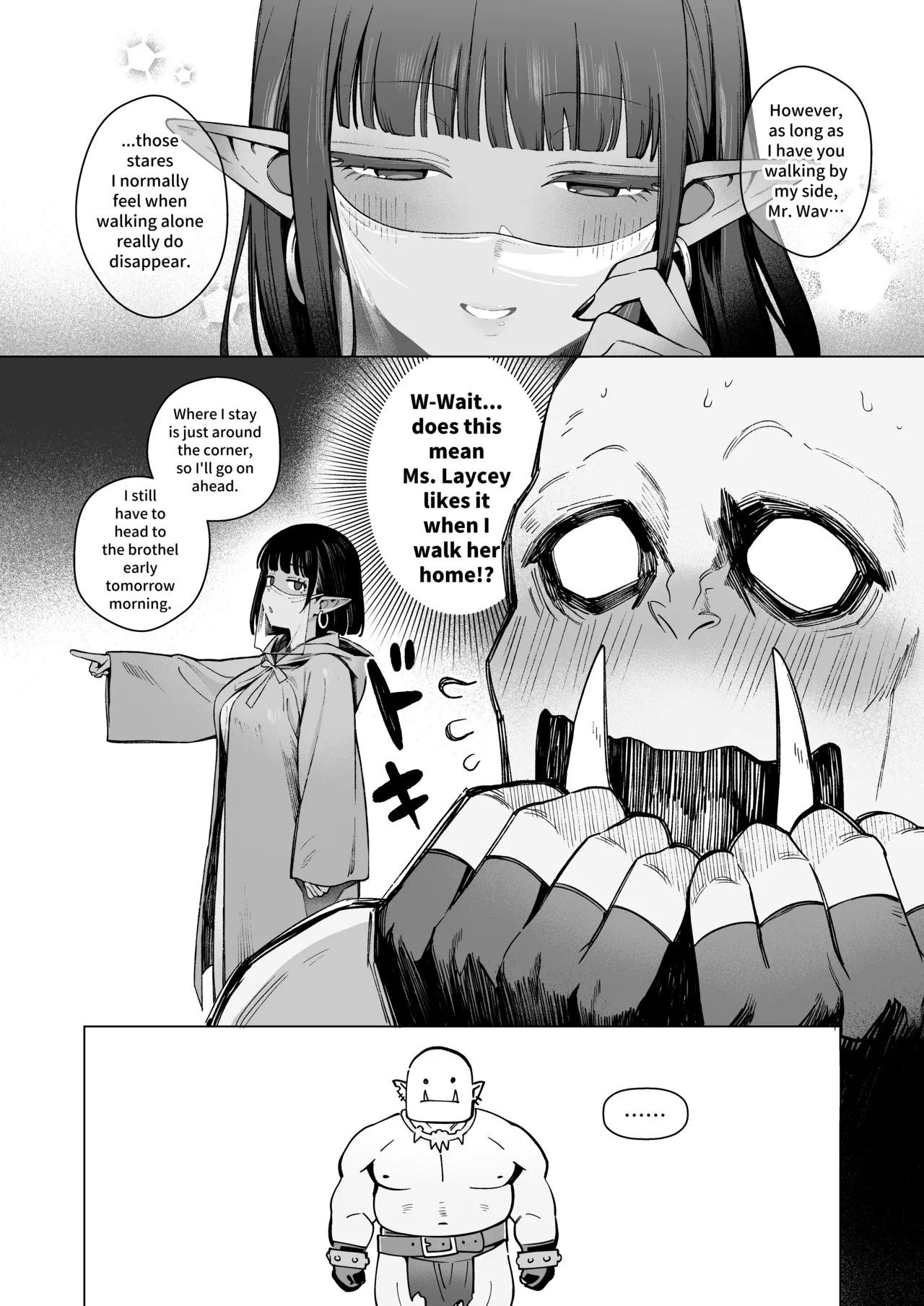 Elf Brothel Room No.3 Laycey ~A Virgin Orc Requested a Dark-Skinned Elf~ 2 page 6 full